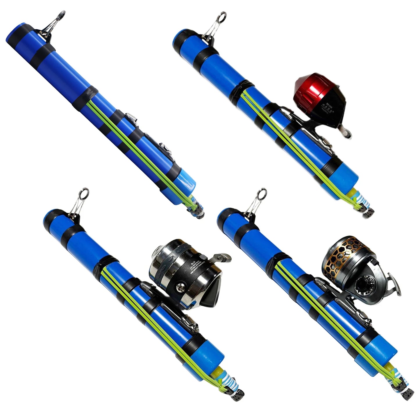 Compact Fishing Catapult Rod Holder Lure Launcher Bass Trout Catfish Saltwater