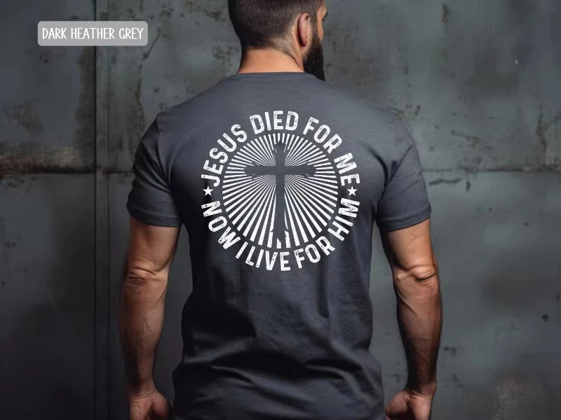 Mens Christian Shirt Bible Verse Shirt Christian Clothing Shirt Gift for Men Religious Shirts Christianity Gift for Him Bible