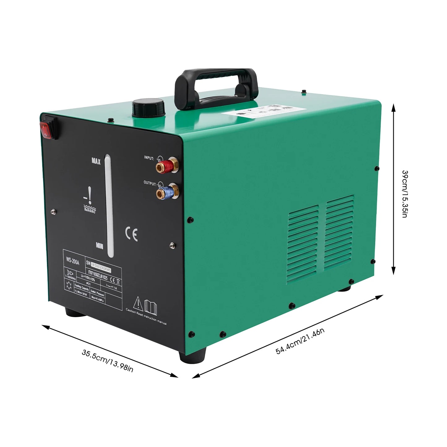 8L 18L Welding Water Cooler TIG Miller Welder Torch Water Cooling Machine WRC-300A 110V Easy to Use