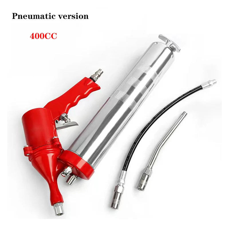 500/400CC Pneumatic Hand Tools Grease Gun Portable Pneumatic Compressor Pump Grease Gun For Lubricating Various Car Excavators