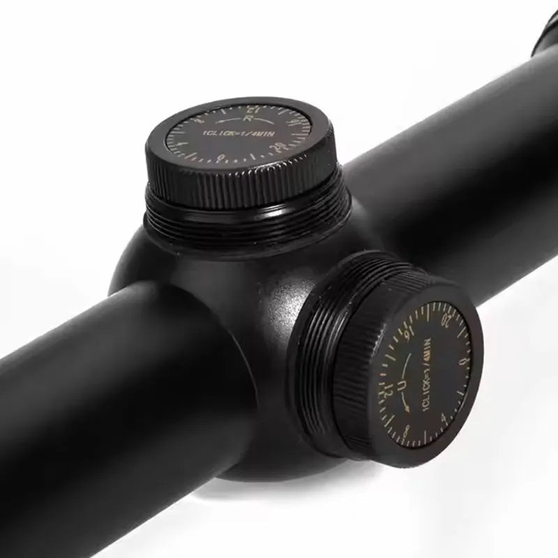 Le0pu1d VX3 Style 3.5 To 10x40 Rifle Scope Aluminum Black