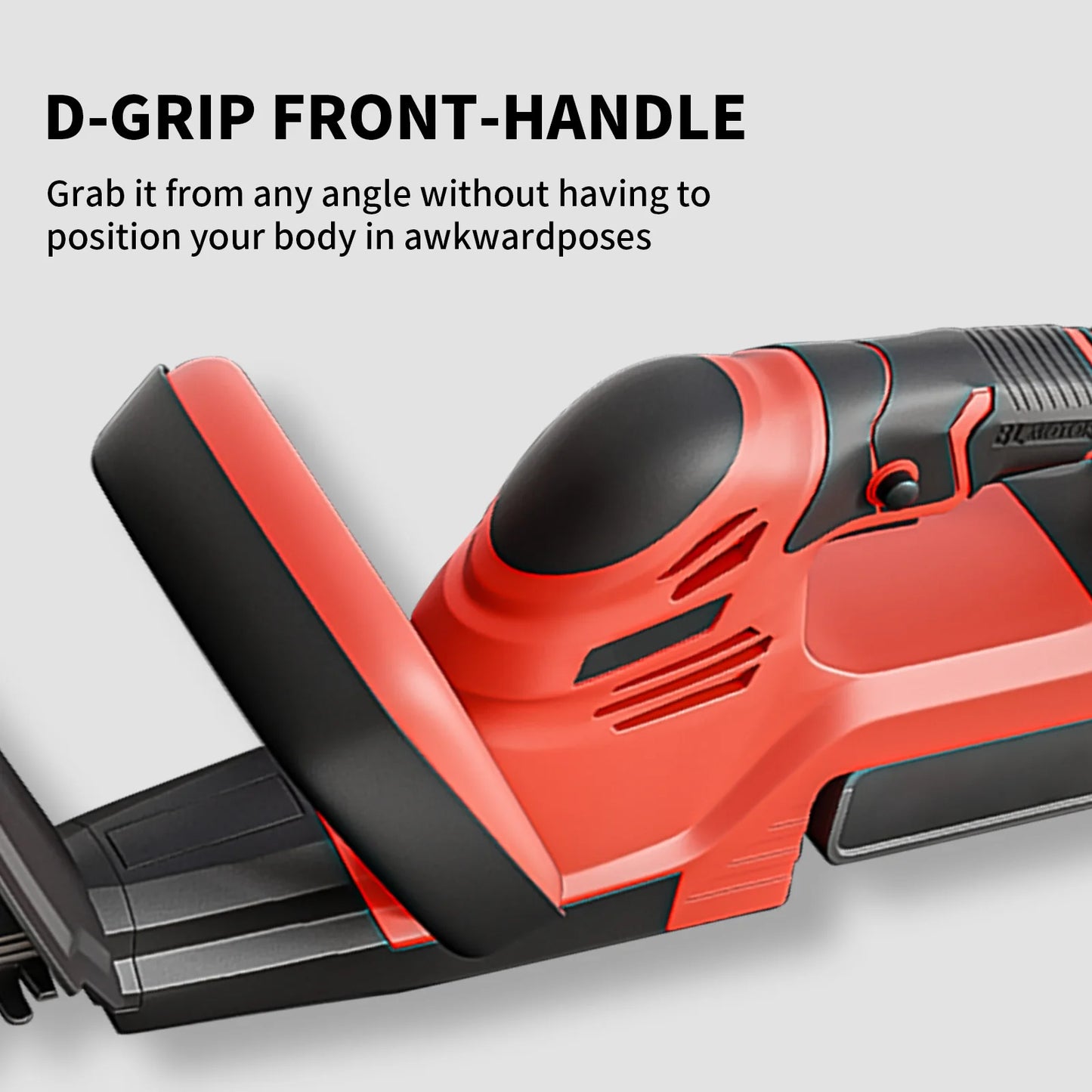 Cordless Hedge Trimmer 22 Inch Electric with 3.0Ah Battery Charger Handheld Bush Trimmers for Yard Garden Lawn Care