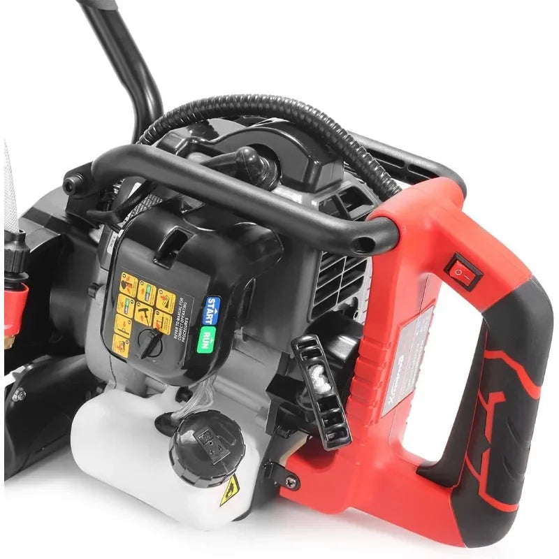 16 Inch Gas Concrete Cut Off Saw 52cc 5 Inch Guide Roller