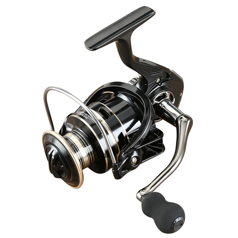 Spinning Reel Max Drag 8KG All-Metal Fishing Reel Fishing Coil Wheel Metal Spool Handle Fishing Tackle Fishing Accessories