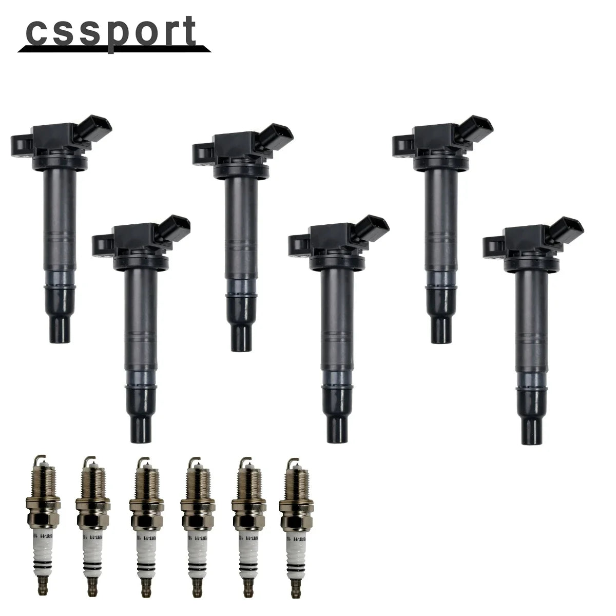 6Pc Ignition Coils And Iridium Spark Plugs Toyota 4.0L
