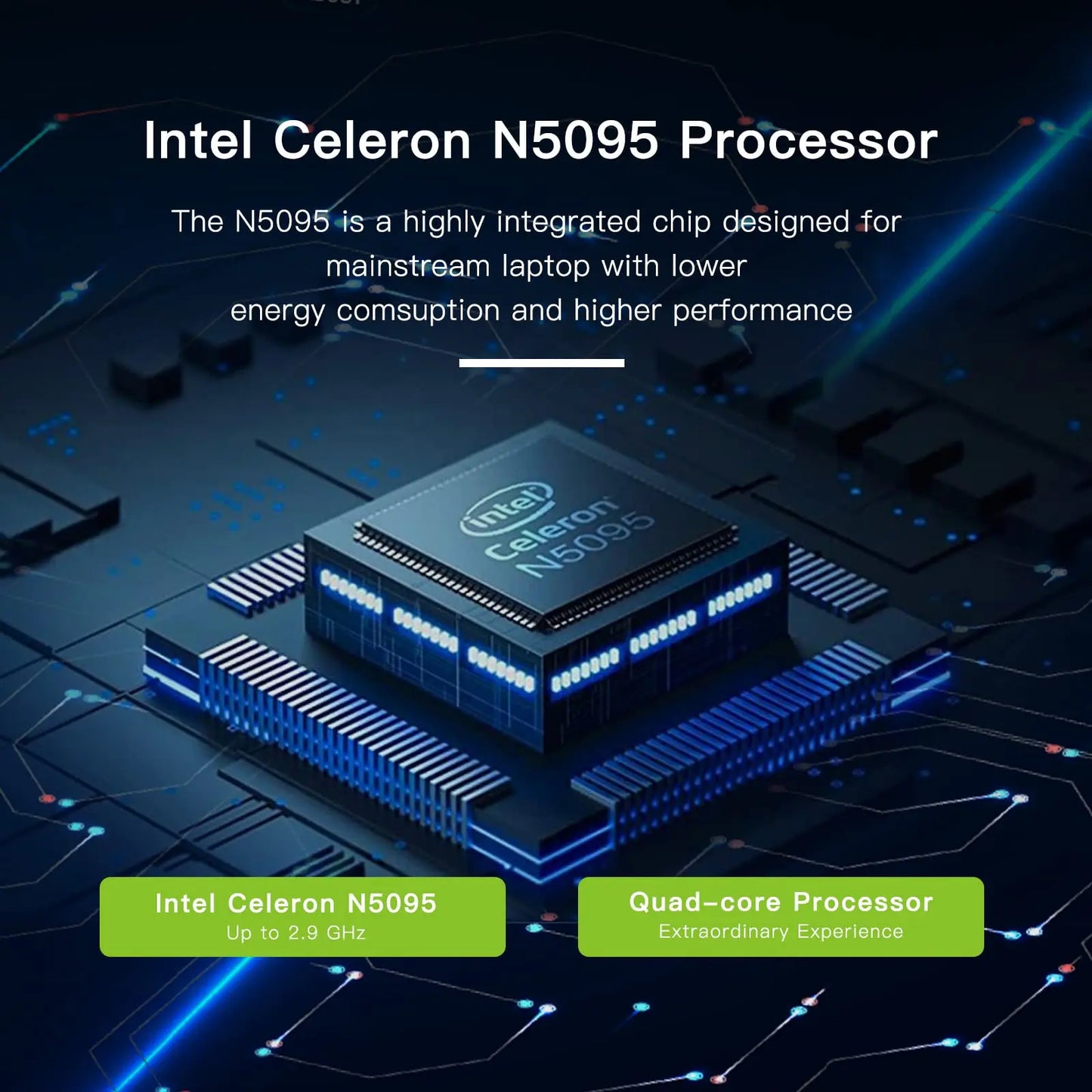 Bestski 15.6 Inch Laptop Intel N5095 Processor 12GB RAM 512GB SSD IPS Display 1080P Windows 11 38000mWh Battery Computer Notebook