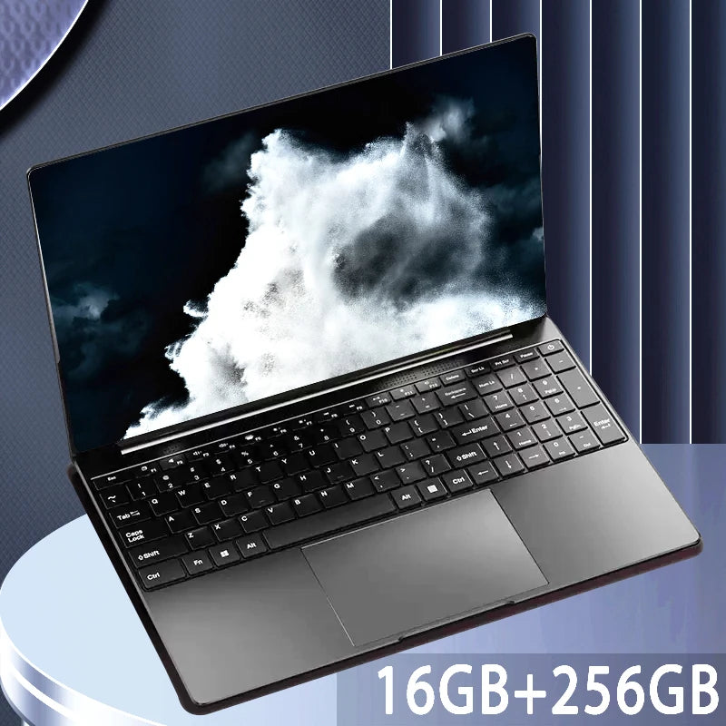 15.6 Inch Laptop Intel Celeron N5095 Gaming Notebook 32GB RAM 2TB SSD Windows 11 Office Study PC 1920x1080 Resolution