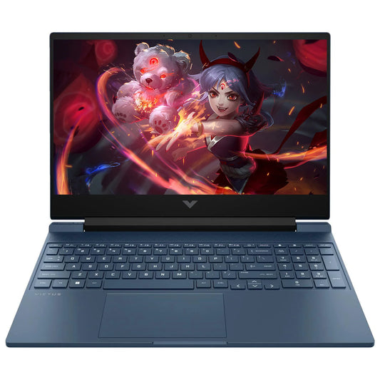 HP Victus 15 Inch Gaming Laptop Intel Core i5-12450H 64GB RAM 4TB SSD GeForce RTX 3050 Windows 11 Home Blue