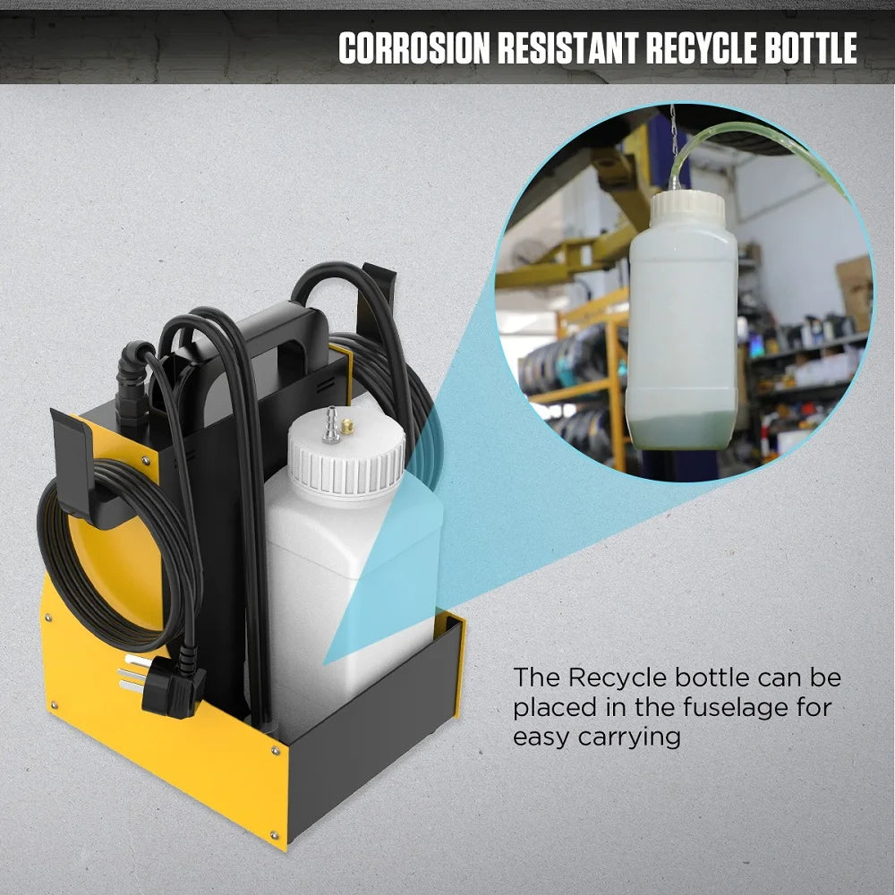 AUTOOL AST605 12V Car Pulsating Brake Fluid Bleeder Pump Brake Extractor Oil Pump Brake Oil Exchanger Machine 220V 110V