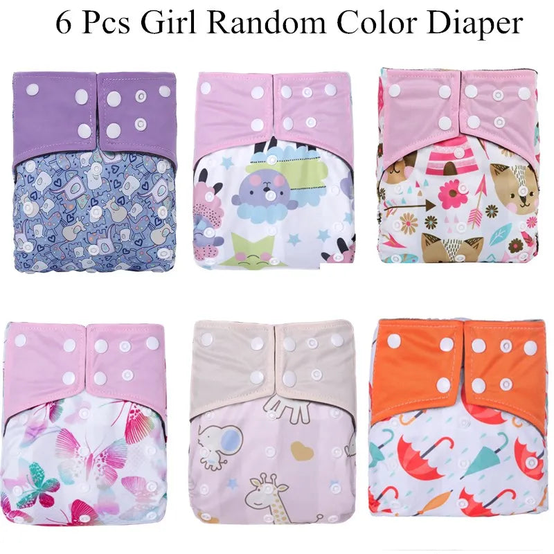 Simfamily Reusable Waterproof Bamboo Charcoal Pocket Diaper