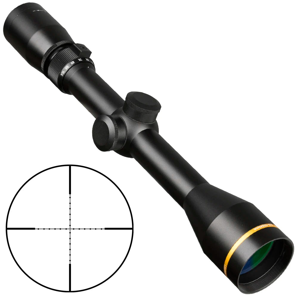 DIANA VX Tactical Scope 3.5-10x40 Mil Dot Riflescope With Mount For Airsoft