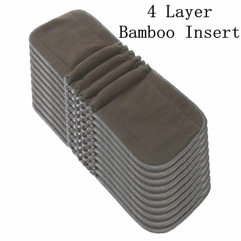 Simfamily Reusable Waterproof Bamboo Charcoal Pocket Diaper