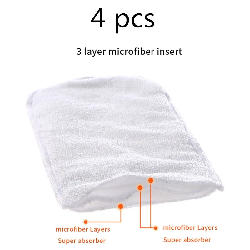 Reusable Waterproof Bamboo Charcoal Pocket Baby Diaper