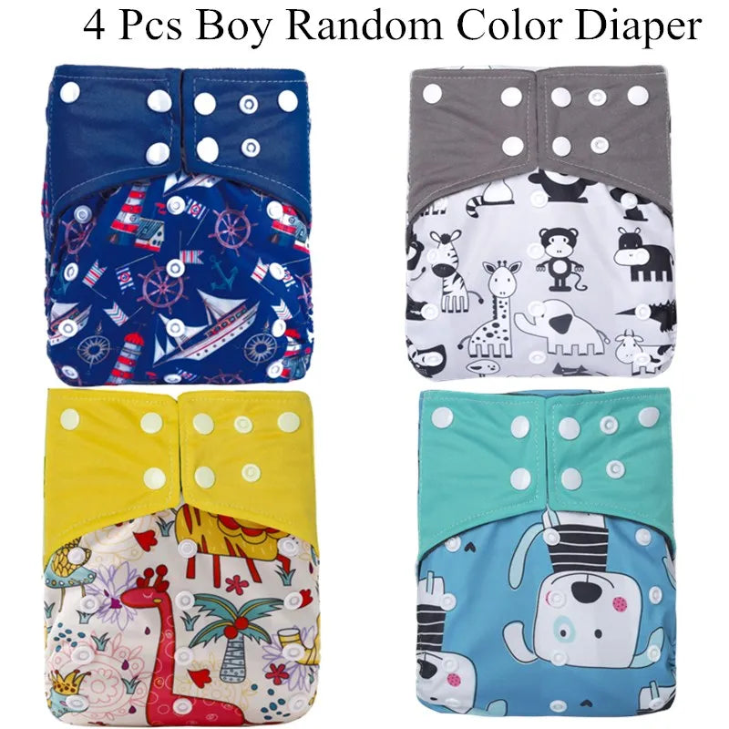 Simfamily Reusable Waterproof Bamboo Charcoal Pocket Diaper