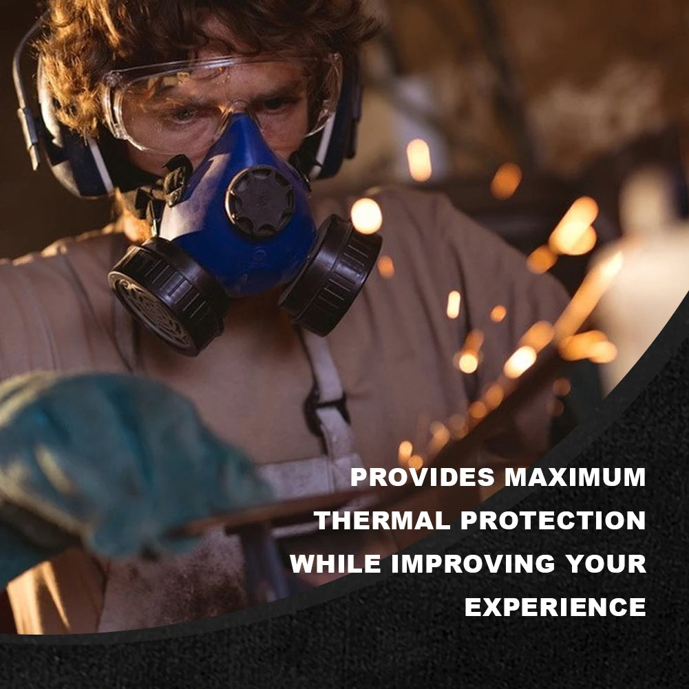 Fireproof Welding Blanket Up To 1800°F Carbon Felt Fireproof Welding Blanket for Grill Stove Pit Soldering Welders Plumbers