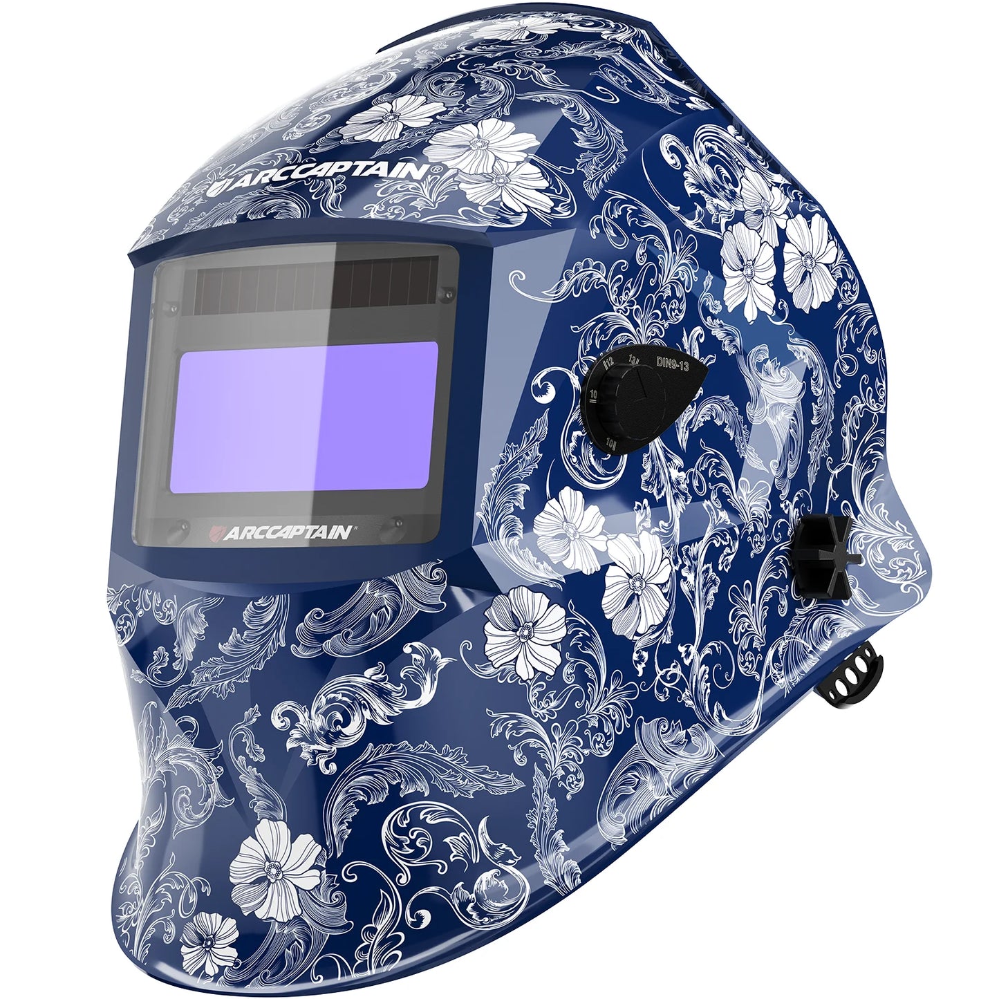 ARCCAPTAIN Welding Helmet Welder Mask Chameleon Large View True Color Solar Power Auto Darkening Welding For Arc Weld Grind Cut