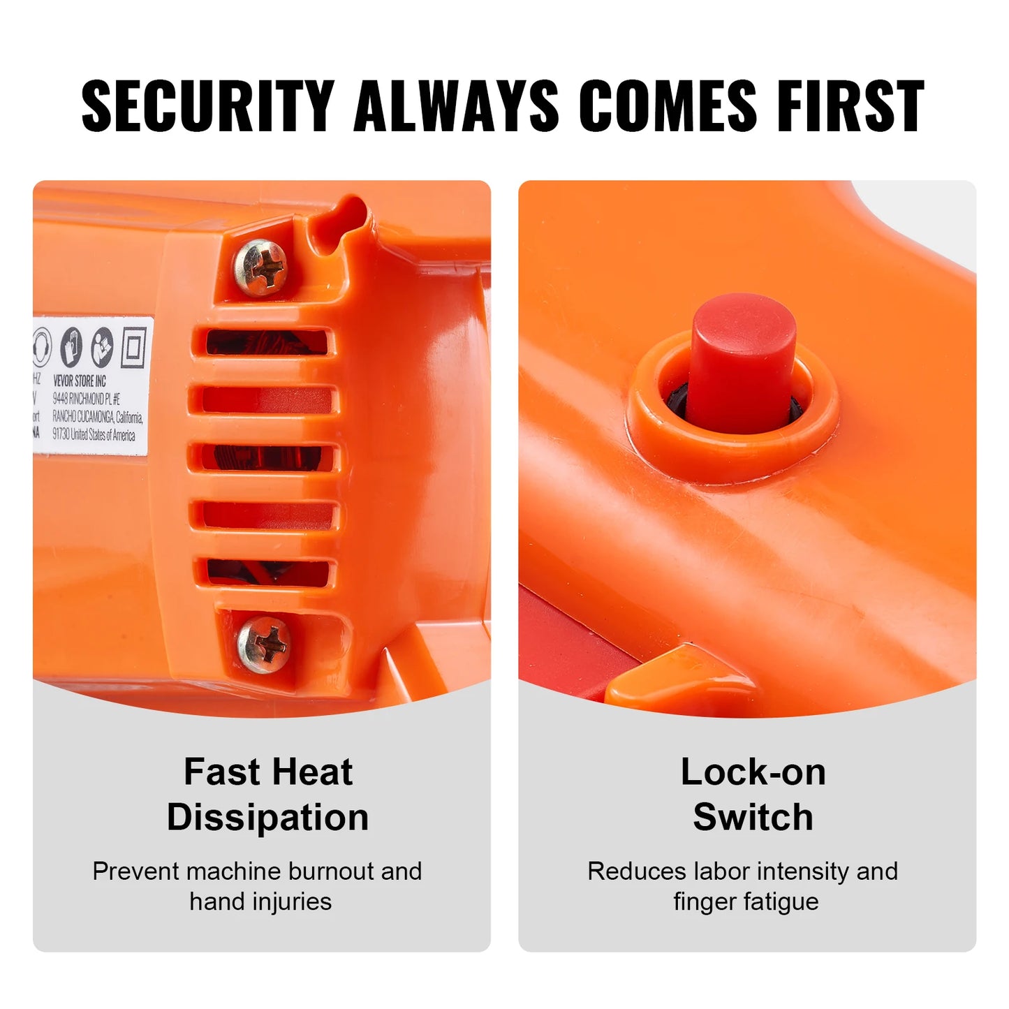 SucceBuy 800W Electric Vibrator 13000 VPM Electric Concrete Vibrating Tool Portable Pencil Cement Vibrator Remove Air Bubble