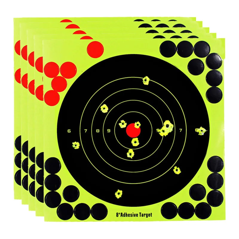 Splatter Reactive Shooting Target Paper Sticker Training