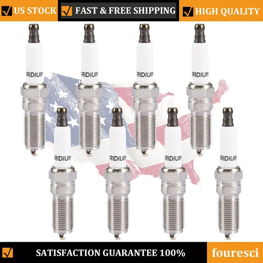 Carbole 8 Pack Iridium Spark Plugs For LT1 L83 L86