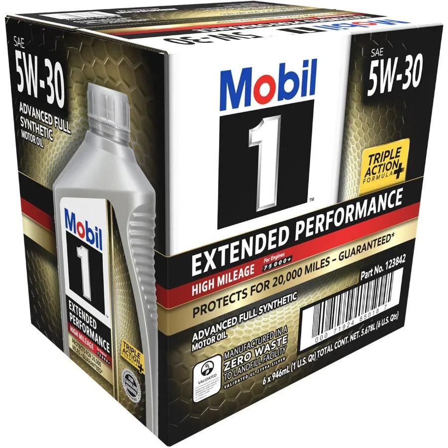 Performance Full Synthetic Motor Oil 10W30 1 Quart For High Performance Engines