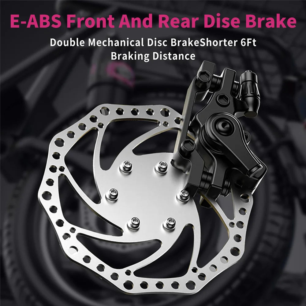 Electric Scooter For Adults 500W 48V With Seat And Basket