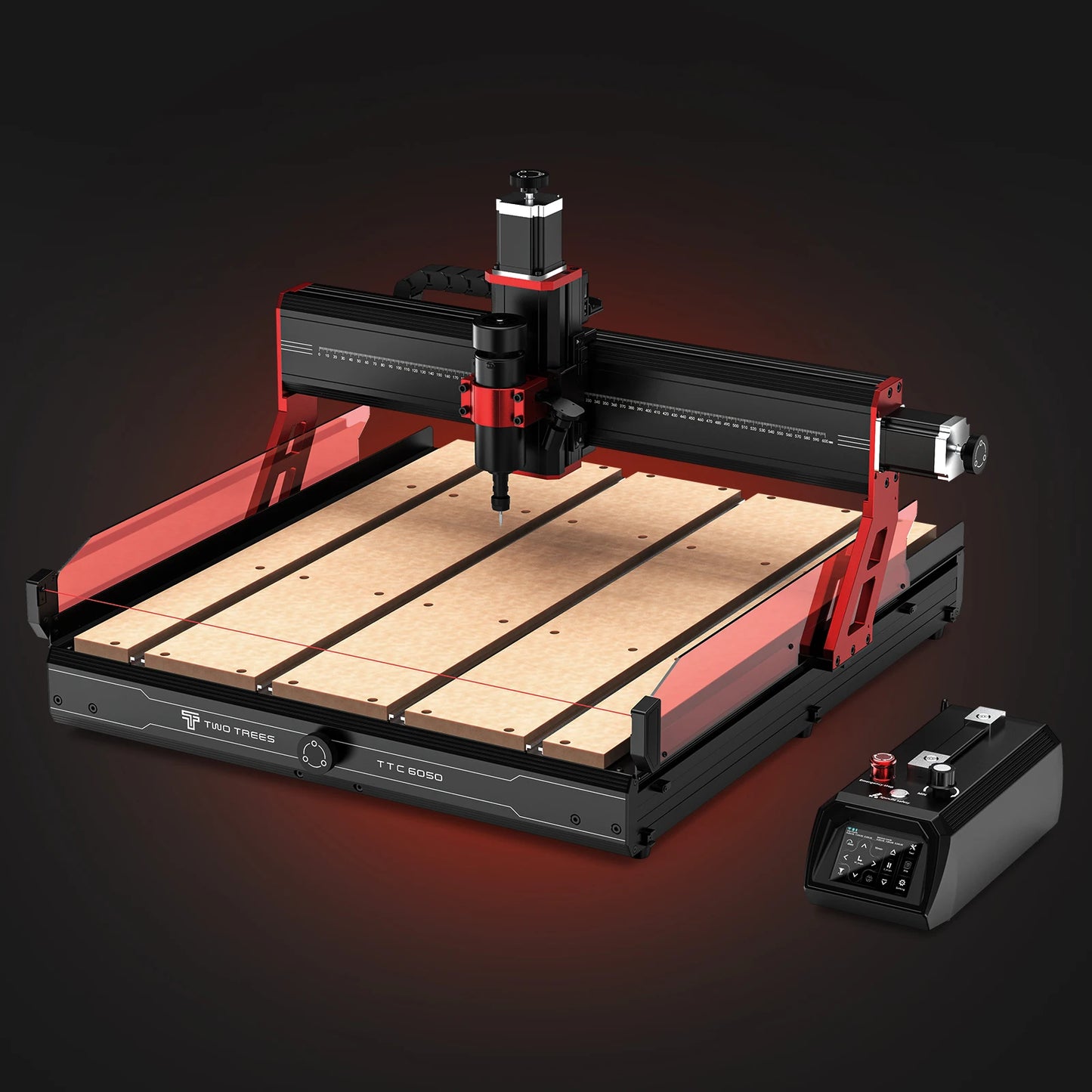 Twotrees TTC6050 CNC Router 500W Spindle Motor Laser Engraving Machine CNC Milling Cutting Machine Infrared Radiation Sensor