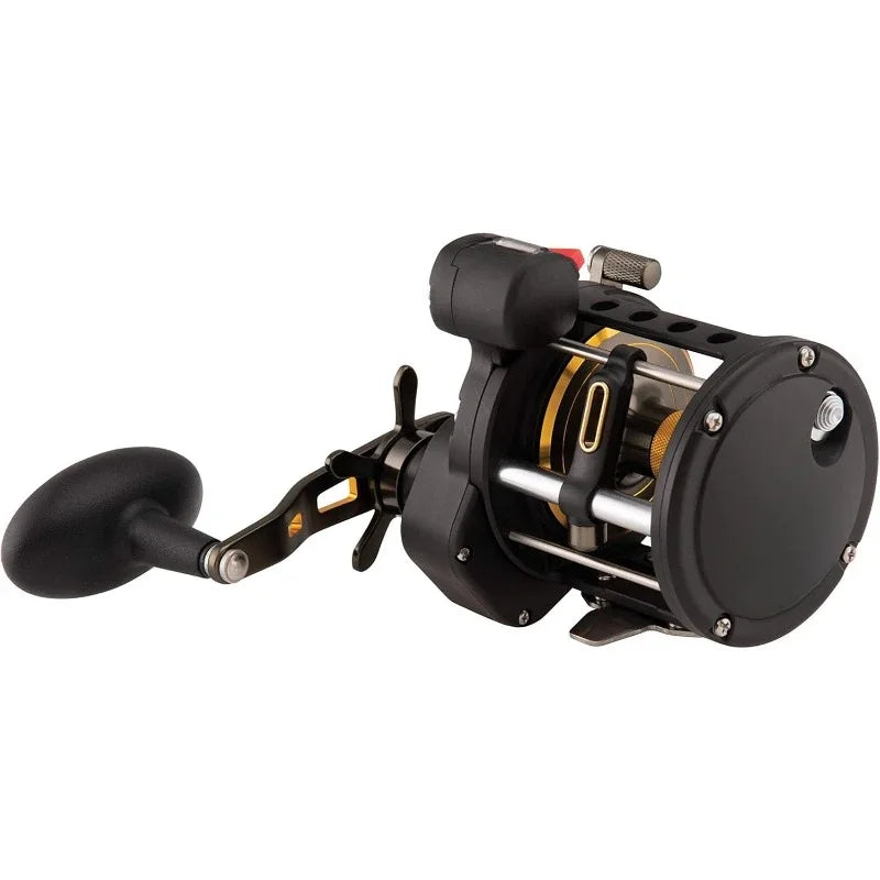 Fully upgraded Spinning Rod & Reel Combos, Black Gold