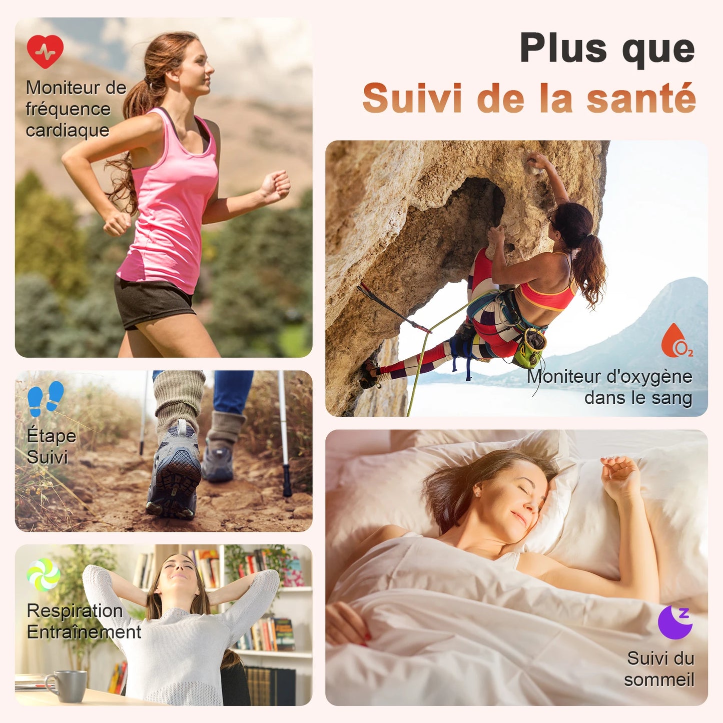 2025 Blackview R60 Smartwatch 1.96‘’ AMOLED HD Display for Men Women Health Fitness Bluetooth Monitoring Sport Smart Watch