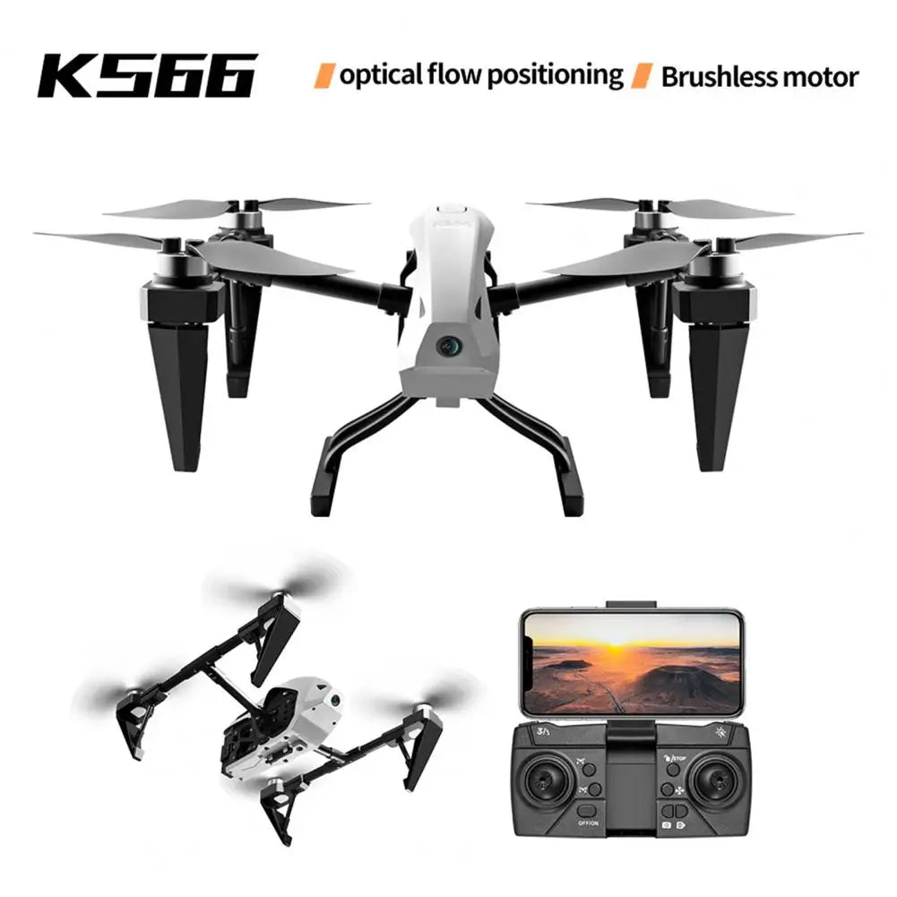 Stable Flight Brushless Motor Foldable RC Drone For Beginners And Adults