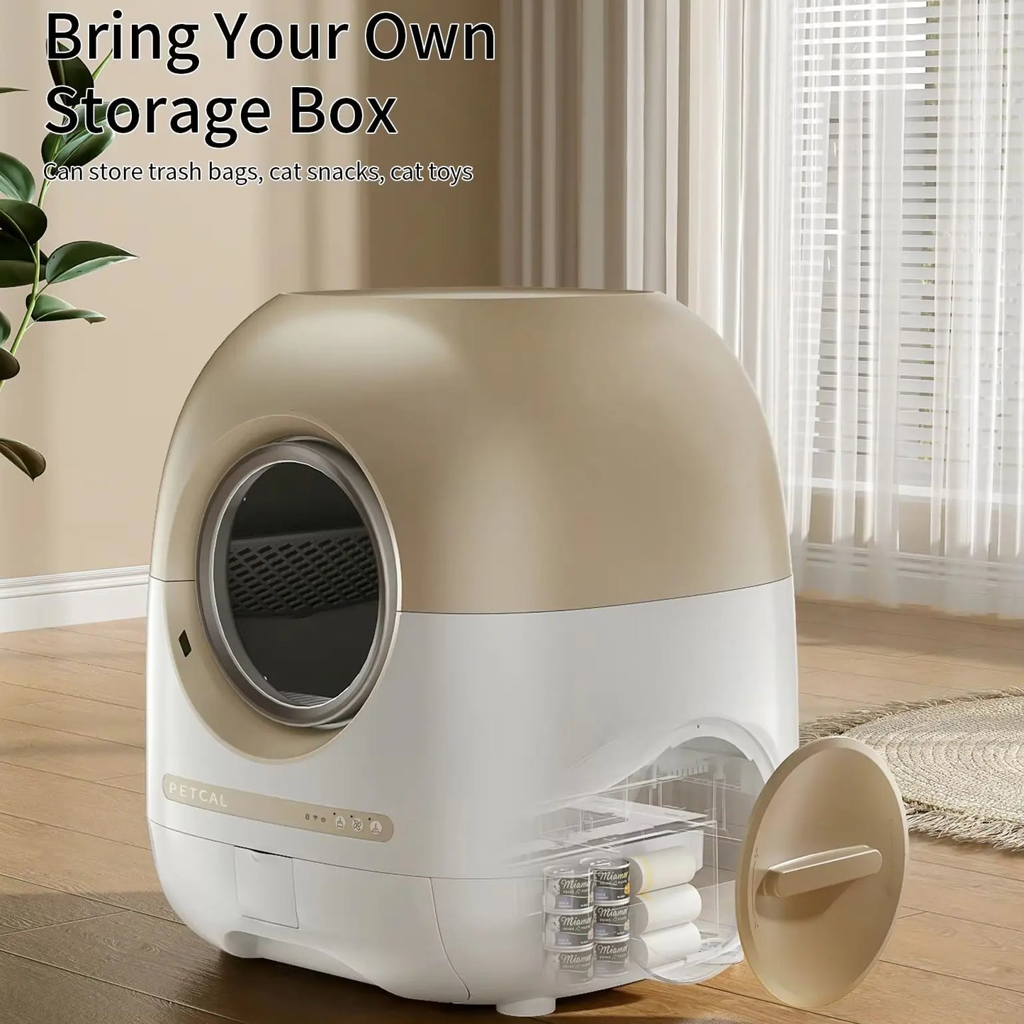 Redsasa Self Cleaning Smart Cat Litter Box With App Remote Control