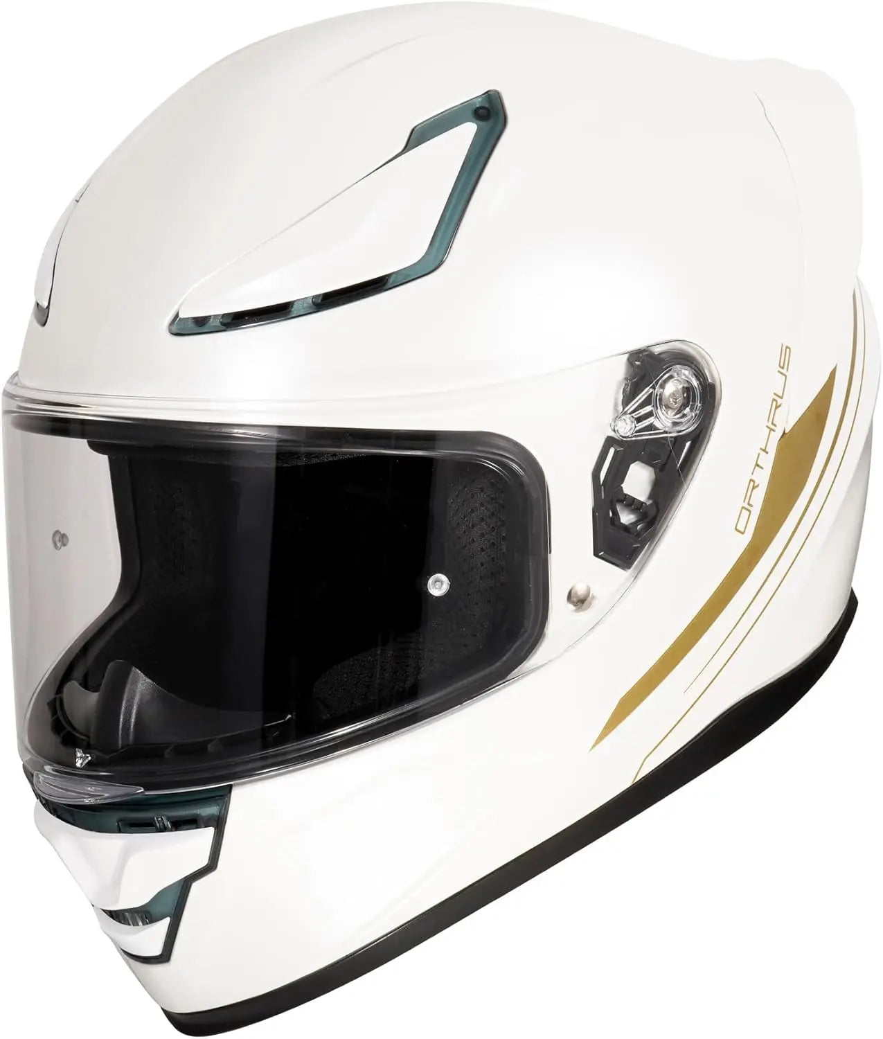 (X-Large)OTS Dual Clear & Tinted Visor Full Face DOT Motorcycle Helmet - Lightweight Airflow ABS Shell, Quick-Release Buckle, Wa