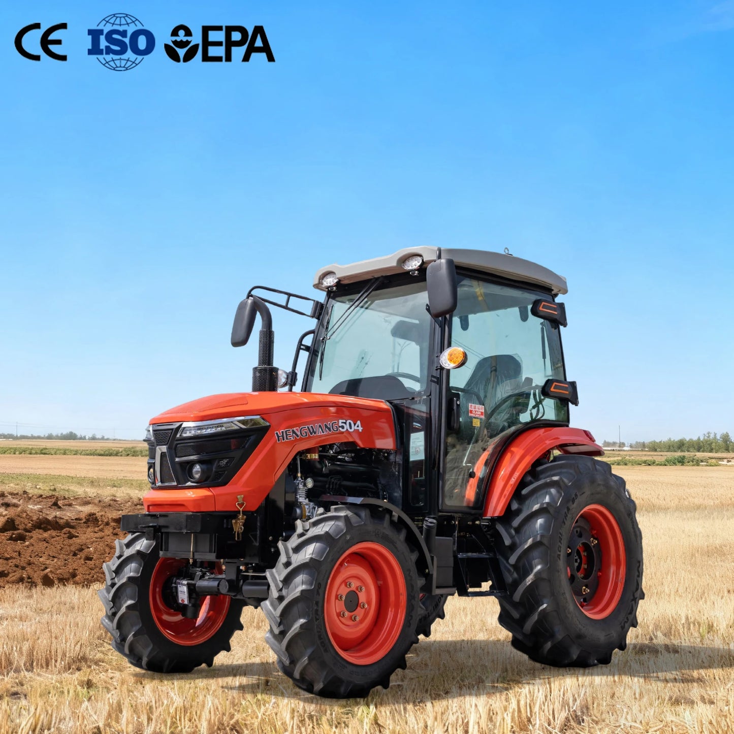 4x4 Tractor 25 50HP All Terrain Four Wheel Drive Small Diesel Farm Tractor