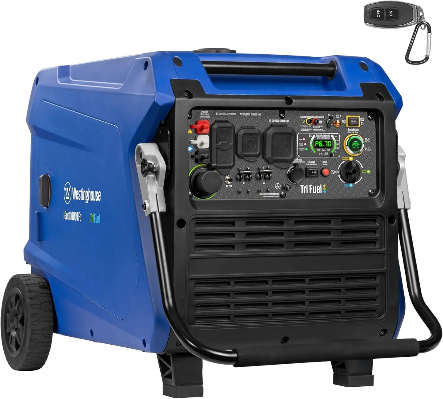 11000W Tri Fuel Portable Inverter Generator Remote Start