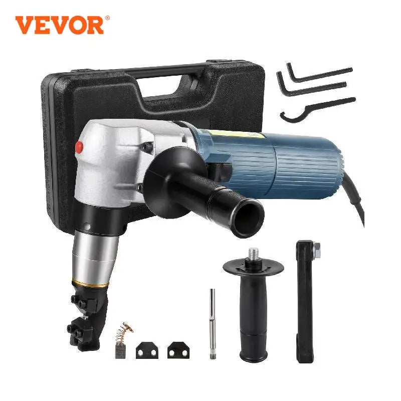 VEVOR 380W 625W Electric Metal Nibbler Corded Shears Cutter 1.8MM 4MM Cutting Thickness for Sheet Metal Stainless Steel and Plastic