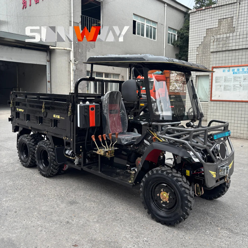 4x4 Off-Road ATV UTV Utility Vehicle 2-Seater Street Legal Farm ATV UTV with EEC Certifications