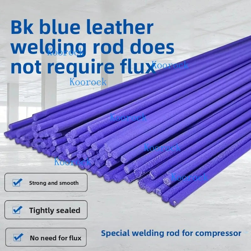 BK Blue Coated Brazing Rods 2mm for Copper Brass Carbon Steel Stainless Oxy-Acetylene Welding