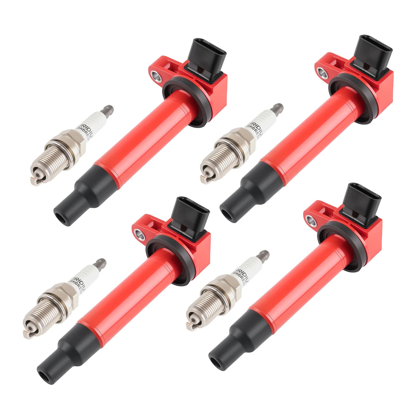 8x Ignition Coils And 8x Iridium Spark Plugs For Toyota Land Cruiser 4.7L V8