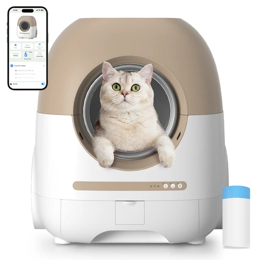 Redsasa Self Cleaning Smart Cat Litter Box With App Remote Control