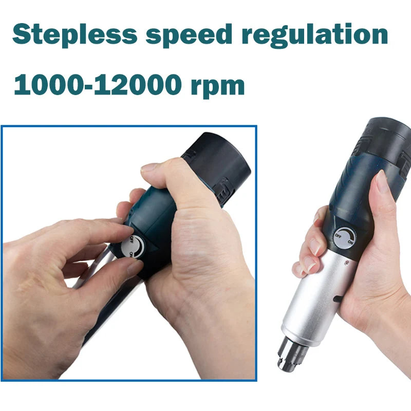 Cordless Rotary Tool Dremel Mini Drill Engraving Pen 12V Rechargeable