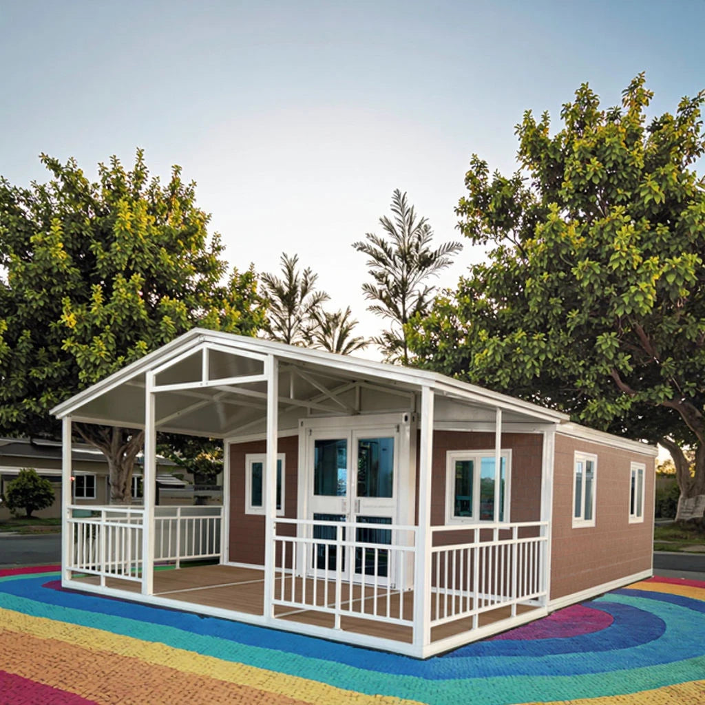 40 Ft Prefabricated Container Home 2 To 5 Bedroom Modular Home With Bathroom