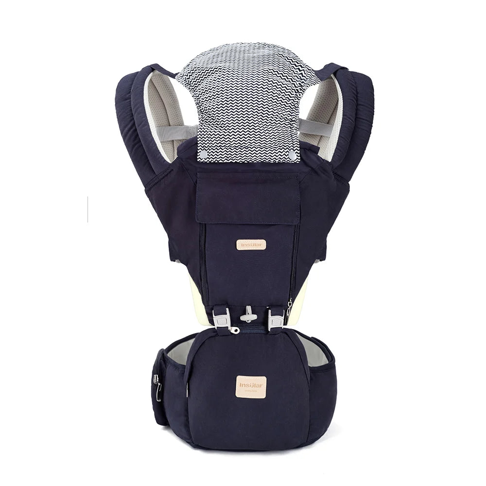 Insular Ergonomic Baby Carrier Front Facing Hipseat