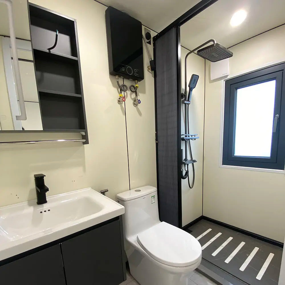 40 Ft Prefabricated Container Home 2 To 5 Bedroom Modular Home With Bathroom