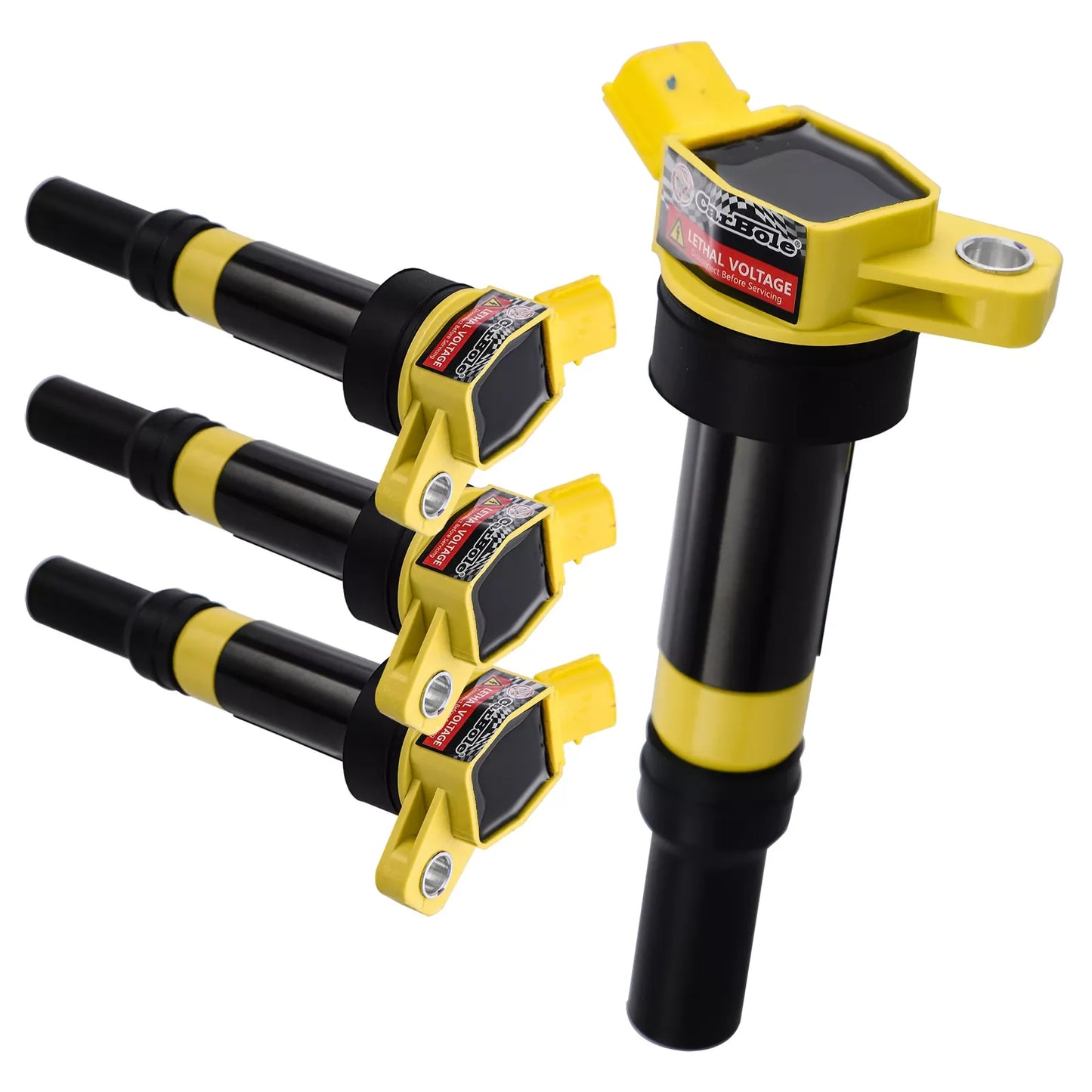 Carbole 4 Ignition Coils And Platinum Plugs For Kia Soul