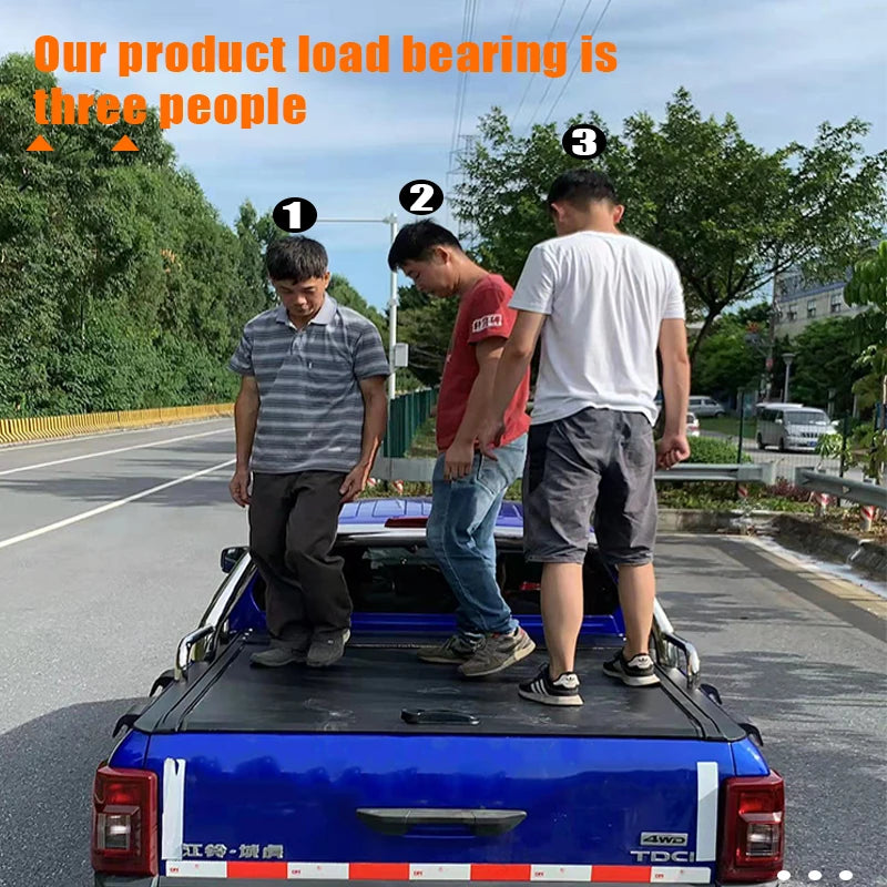 Hard Folding Truck Bed Tonneau Cover For 2019 To 2022 Dodge Ram 1500 Accessories