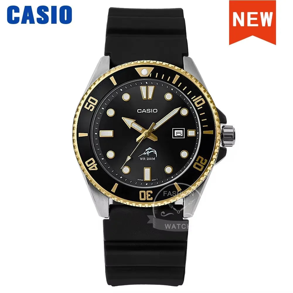 Casio men watch Diving watch top brand luxury set quartz 200m Waterproof watch men Sport military Watch Luminous clock relogio