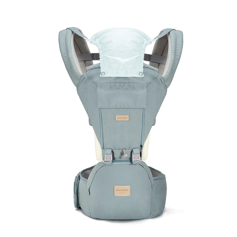 Insular Ergonomic Baby Carrier Front Facing Hipseat