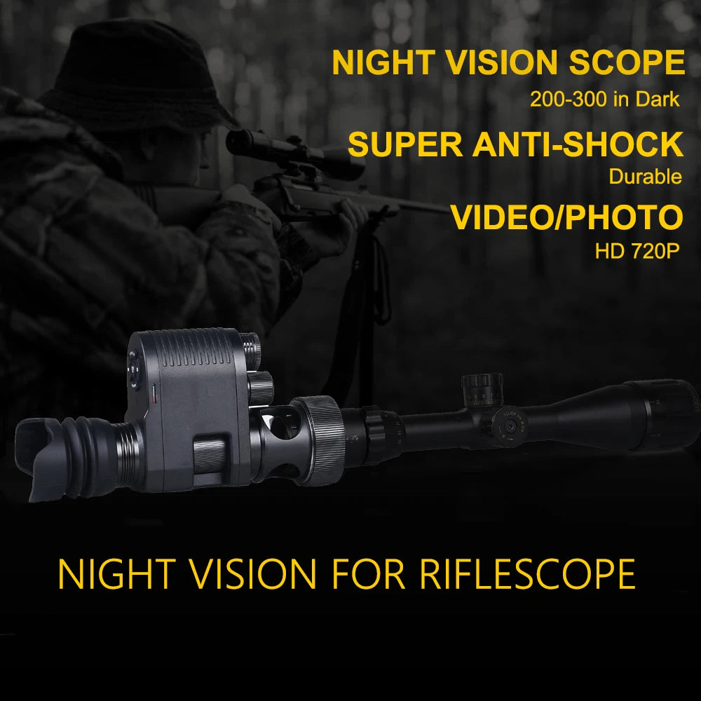 Megaorei 3 Night Vision Monocular Hunting Camera Infrared Scope Sight with Video and Photo Capabilities