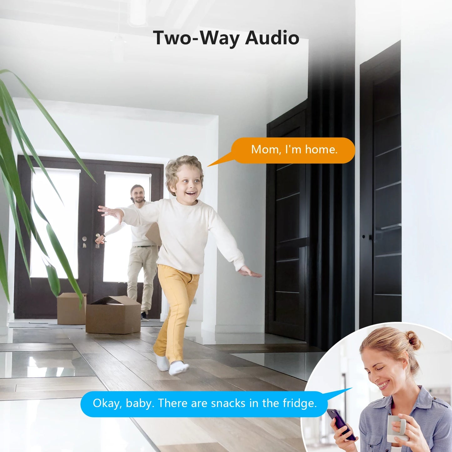 Jennov 2K 3MP Light Bulb Security Camera Wireless Outdoor 360 Degree Indoor Light Socket Camera