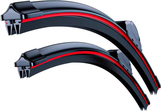 Universal 22x22 Front Windshield Wiper Blade Elastic Rubber for Car SUV Truck Durable Replacement