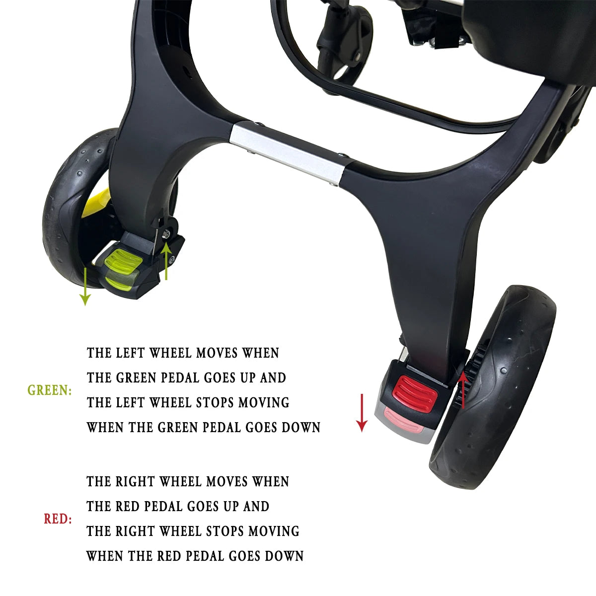 Portable Foldable Baby Stroller Metal Frame Sunshade